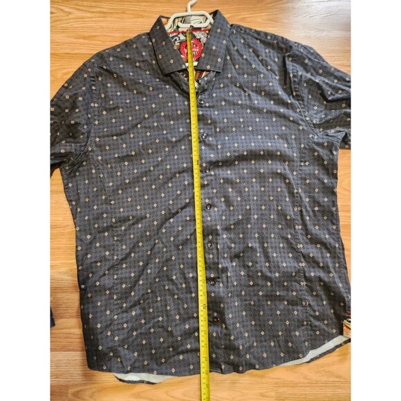 Au Noir Long Sleeves Shirt Size 6 Charcoal Pre-Owned - Picture 4 of 7